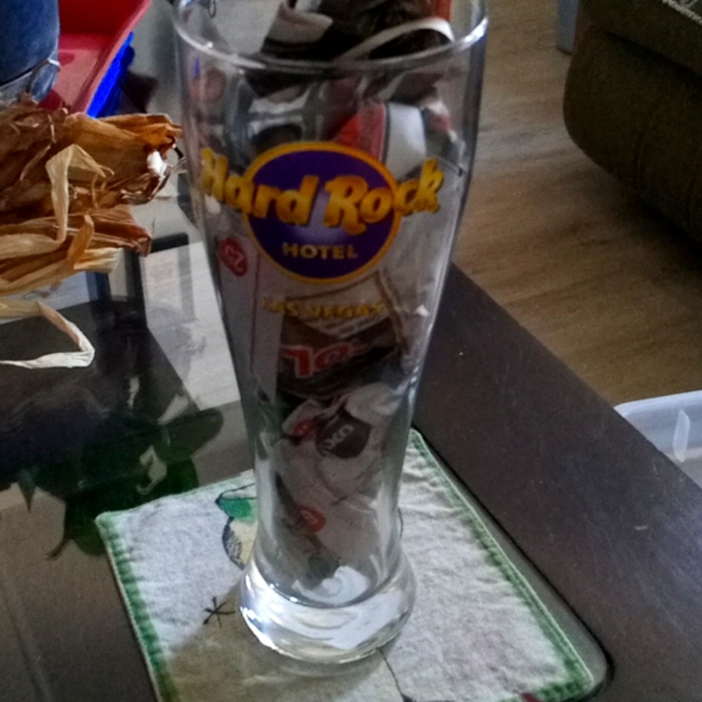 Beer pilsner glass